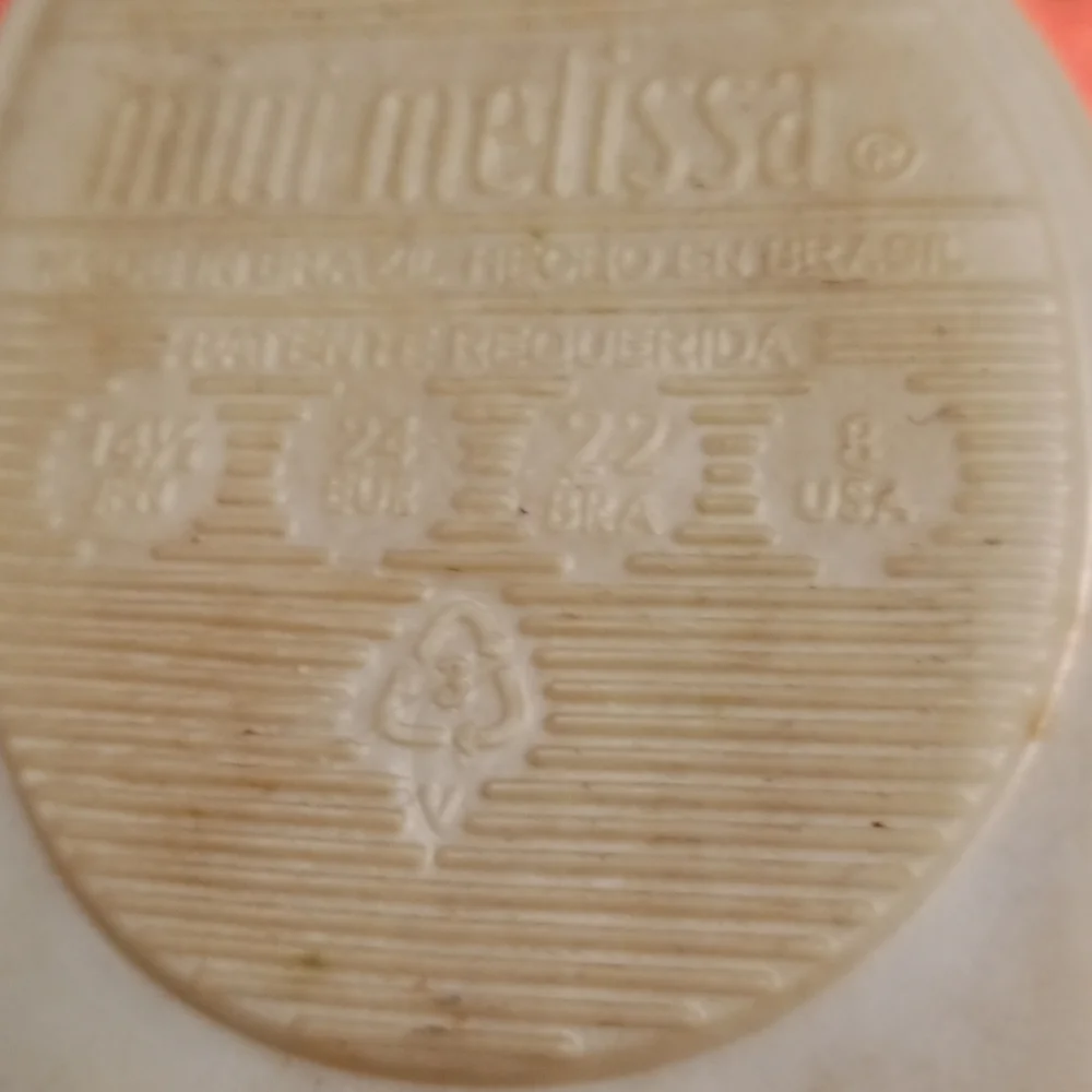 Mini Melissa shoes